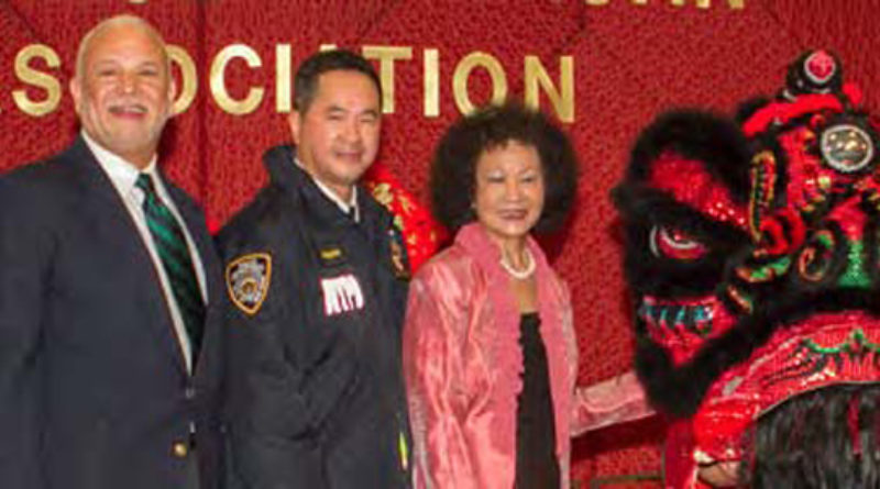 GM Michael Kelly, NYPD Chief of Transportation Thomas Chan, CAA Chair Nancy Lam, and Chair Shola Olatoye