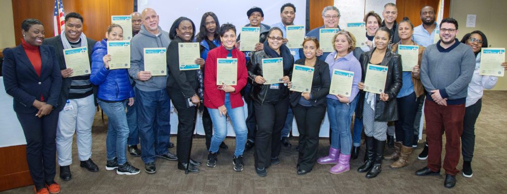 Mental health training graduates