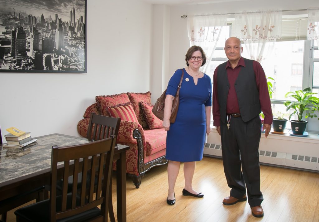 Soundview Senior Housing resident