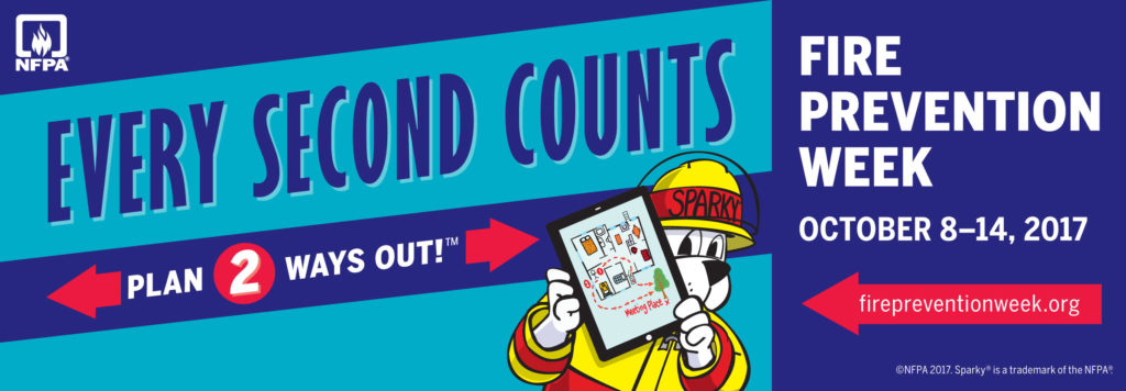 Fire Prevention Week: Every Second Counts