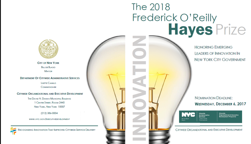 Hayes Prize 2018
