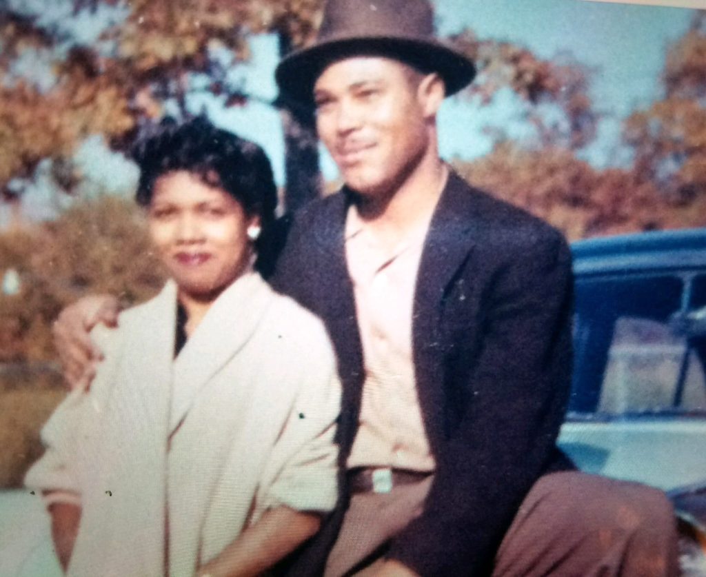 A young Arlanda and Charles