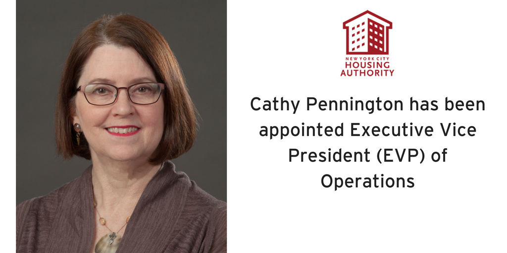 Cathy Pennington appointed EVP of Operations