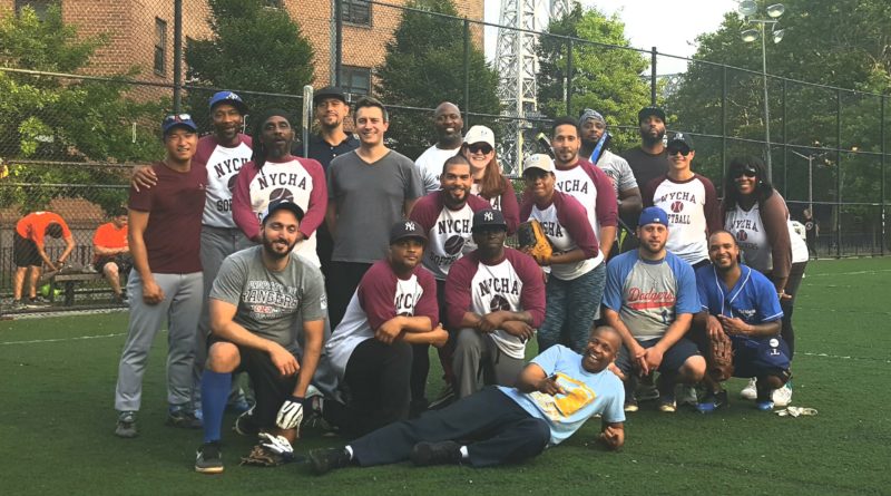 The NYCHA Skyliners softball team