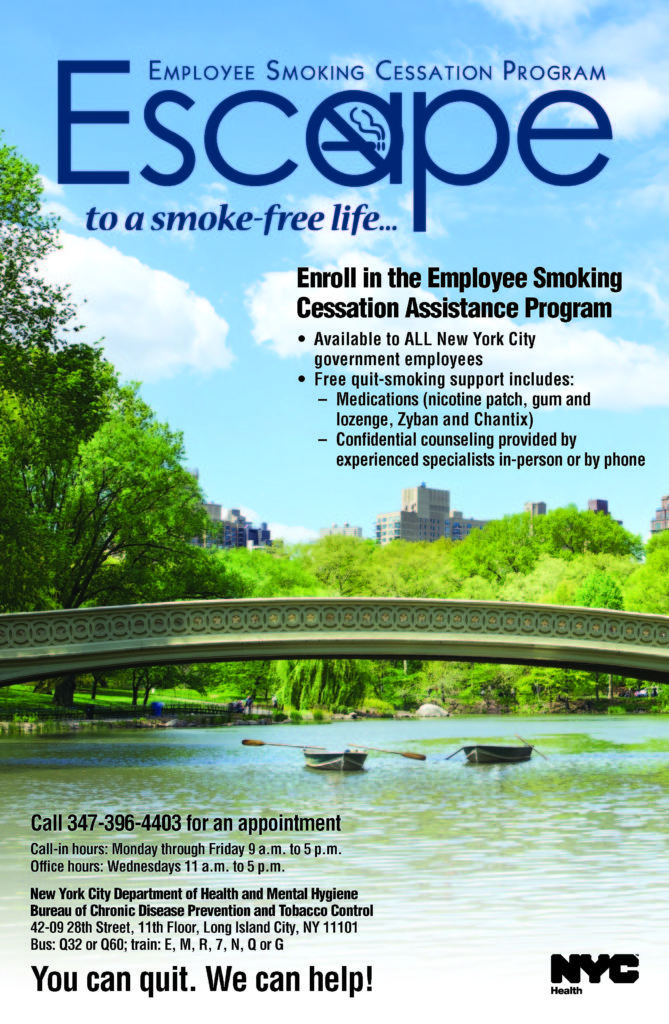Employee smoking cessation assistance program