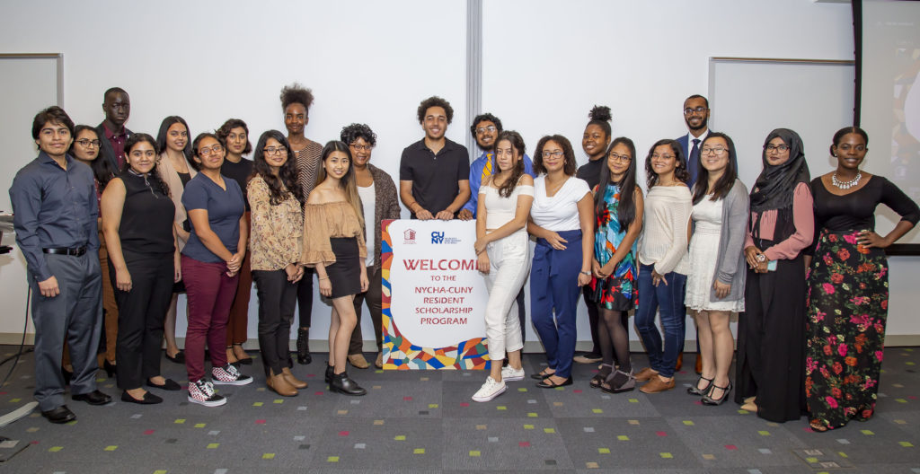 The 2018 NYCHA-CUNY Scholars