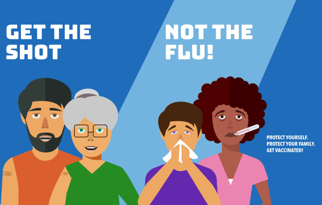 Get the shot, not the flu!