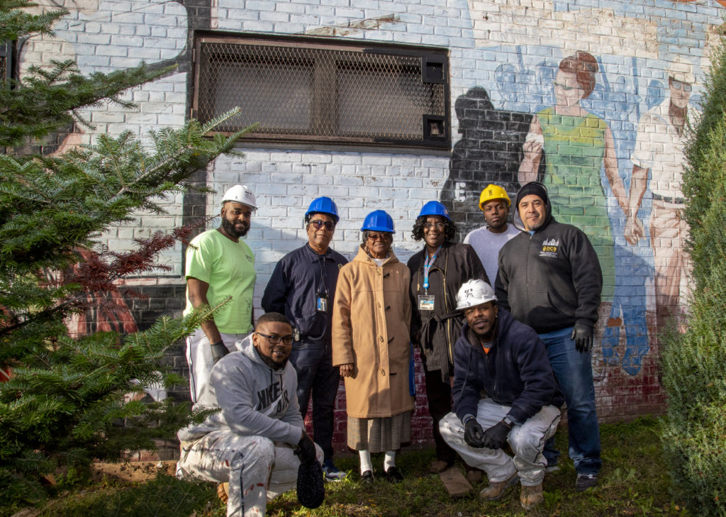 Mural at Astoria Houses