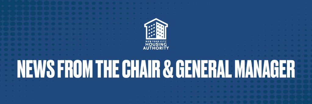 News from the Chair & GM