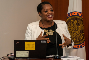 Sideya Sherman, NYCHA Executive Vice President of Community Engagement and Partnerships