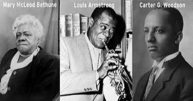 Bethune, Armstrong, Woodson