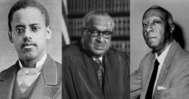 Lewis Latimer, Thurgood Marshall, A. Philip Randolph