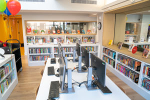 New Macomb’s Bridge library at Harlem River Houses