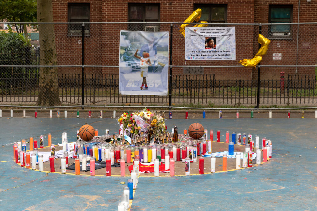 Brandon Hendricks memorial
