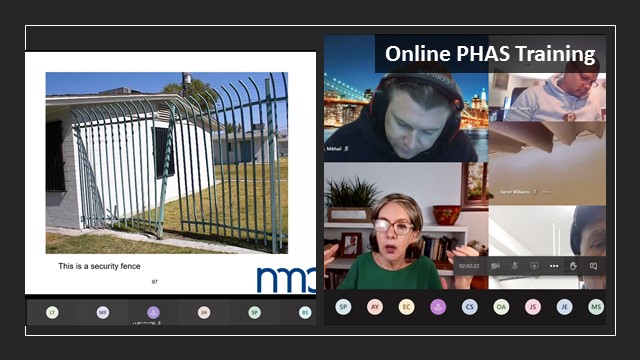 Online PHAS training