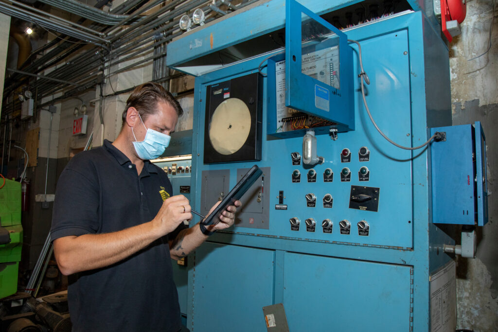 Krzysztof Wasik, a Heating Oversight Team Specialist