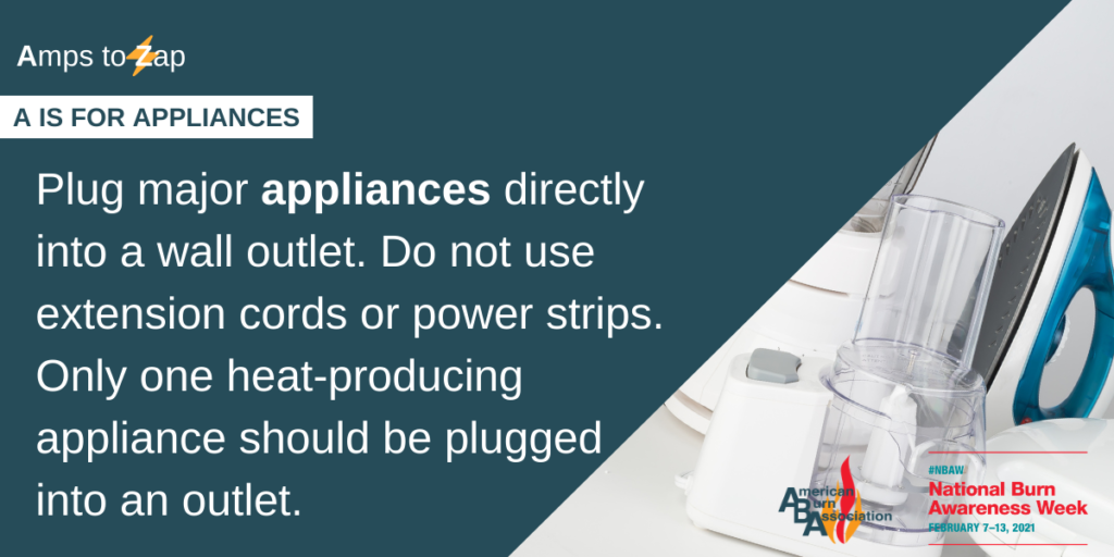 Burn awareness safety tip