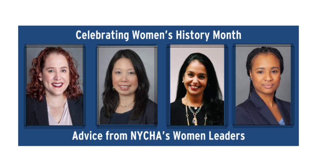 Celebrating Women's History Month/Advice from NYCHA's Women Leaders