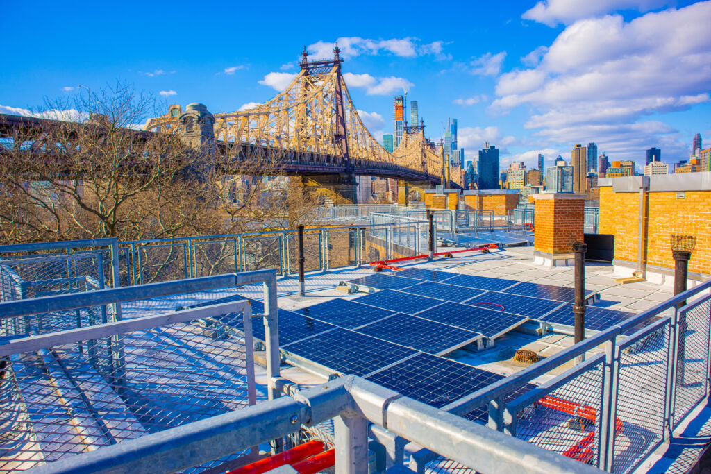 Queensbridge solar installation