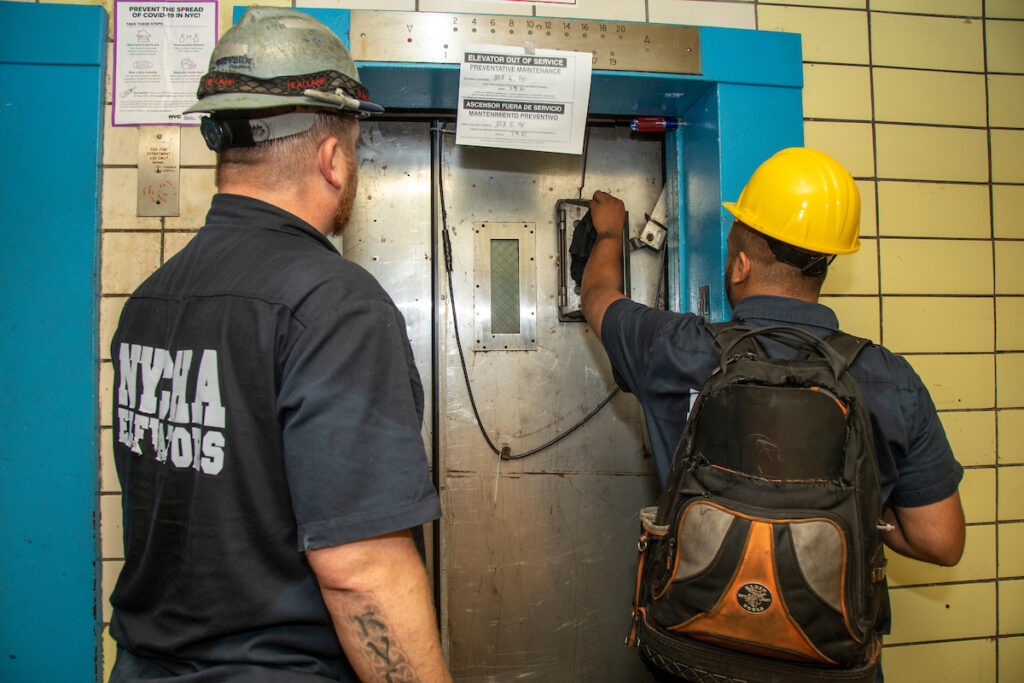 Elevator maintenance