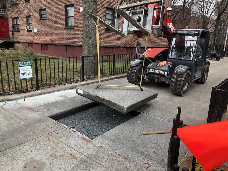 Gowanus Houses Porous Concrete