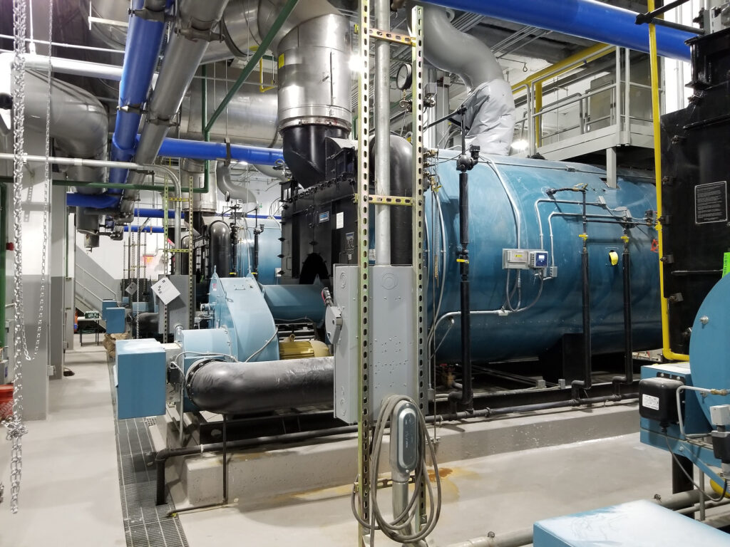 New boiler at Whitman Houses