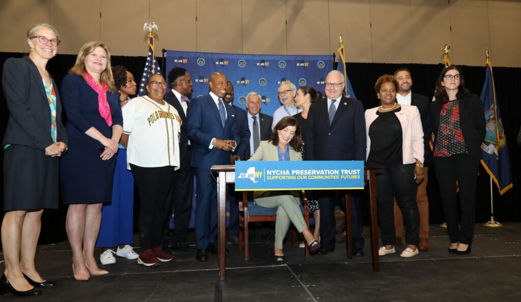 Signing Trust legislation