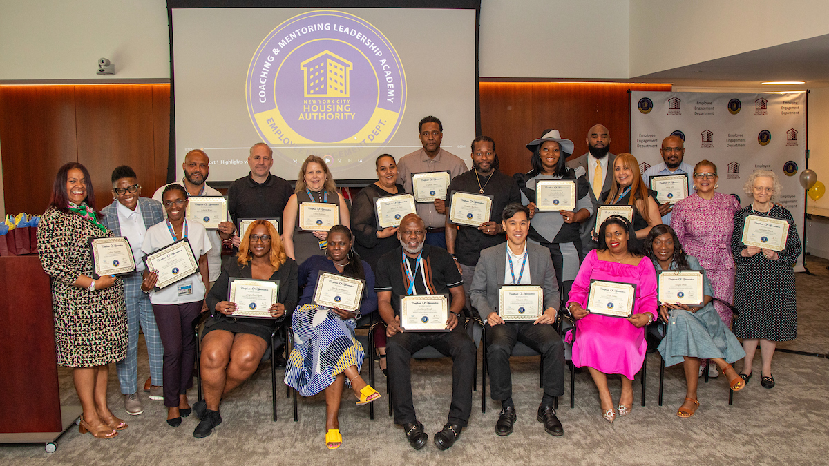 Passing The Torch At The First Session Of Nycha’s Coaching And 