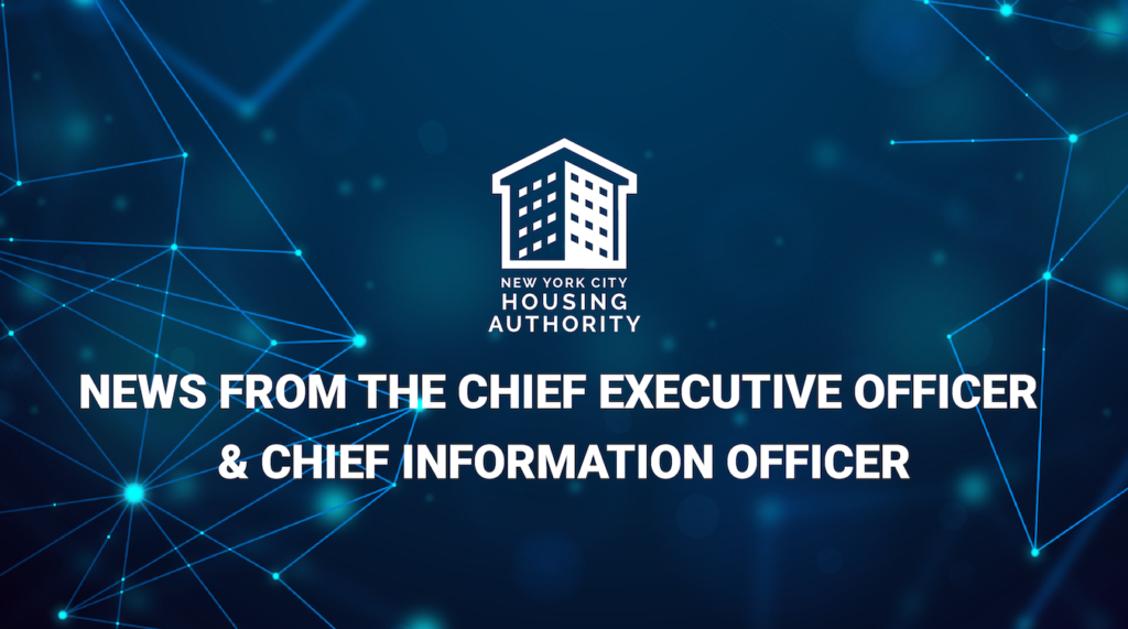 News from the CEO and CIO