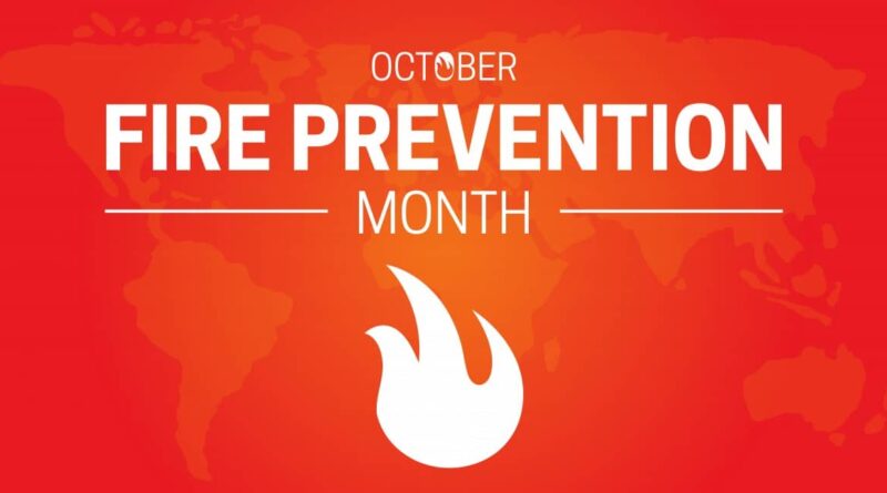 Fire prevention month