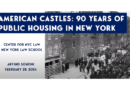Arvind Sohoni, EVP of Strategy & Innovation, Delivers New York Law School Lecture on Public Housing History