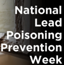 Lead poisoning prevention week