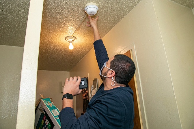 Apartment inspection
