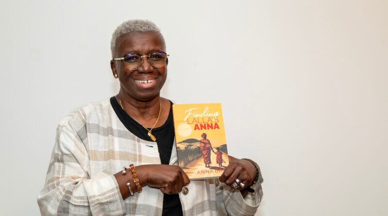 woman holding a book