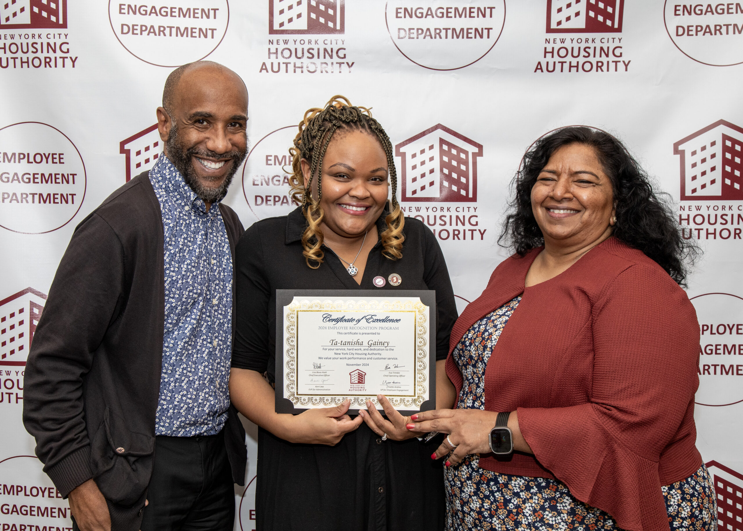 NYCHA’s Employee Recognition Program Honors Outstanding Staff Contributions for 2024