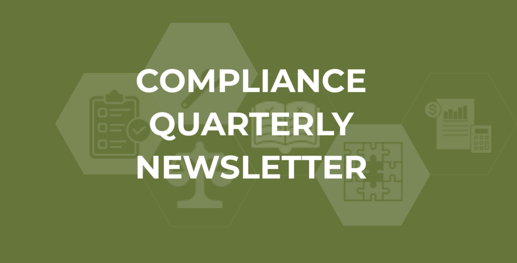 Compliance quarterly newsletter