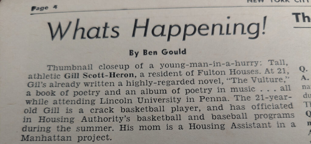 archival newspaper clipping