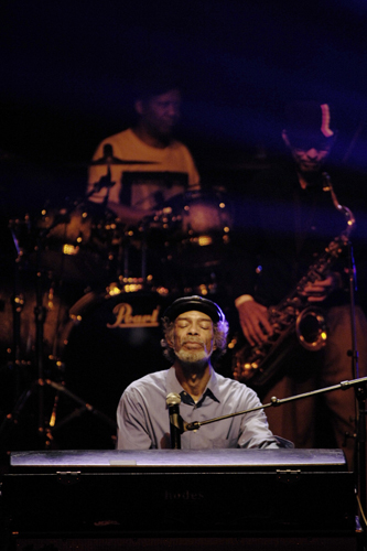 photo of man at keyboard