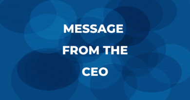 Message from the CEO