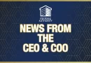 News from the CEO and COO