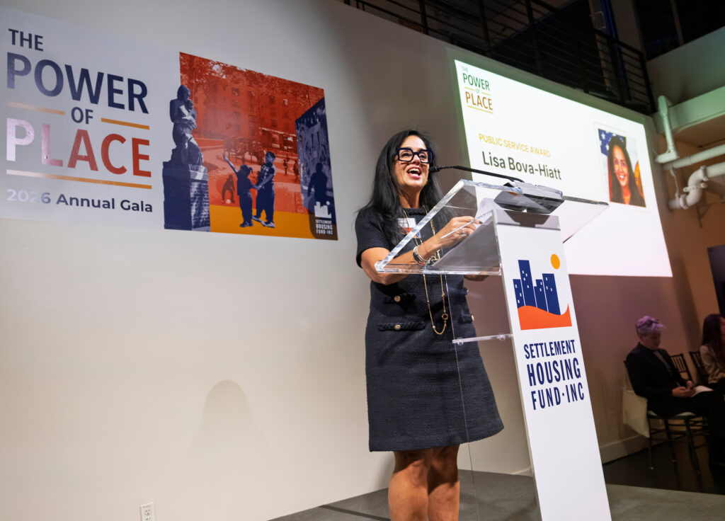 NYCHA CEO Lisa Bova-Hiatt Honored for Public Service at Settlement Housing Fund Gala