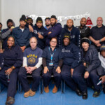 The Woodside Houses team. DeCarlo awards