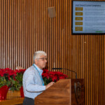 Vice President of Healthy Homes Rassoul Azarnejad discusses progress regarding lead-based paint Quarterly Leadership Meeting