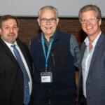 General Manager Vito Mustaciuolo, Chair & CEO Greg Russ, and keynote speaker Shaun Donovan (from left to right) Quarterly Leadership Meeting