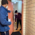 NYCHA staff at West Brighton Houses