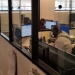 ESD staff dispatching colleagues.