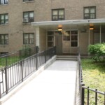 Baychester Building Exterior Before Baychester Building Entrance Before