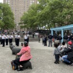Ribbon-cutting events have been held throughout the summer, featuring music, appearances by political leaders, law enforcement, and former Knicks players, and sports equipment/toy giveaways. Basketball court ribbon cutting