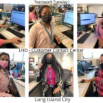 Customer Contact Center staff in Long Island City.