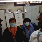 Staff at Brooklyn's Stuyvesant Gardens welcomed senior management during a site visit. CIO office site visit